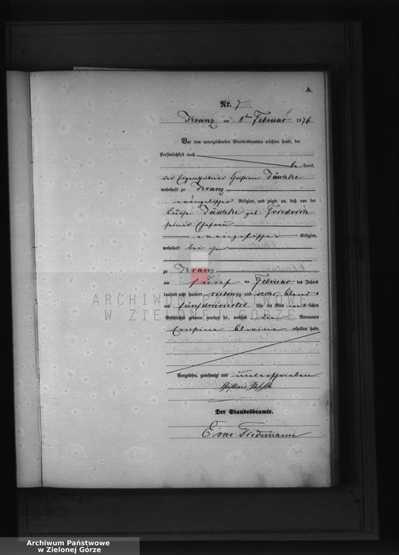 Obraz 11 z jednostki "Geburts-Haupt-Register"