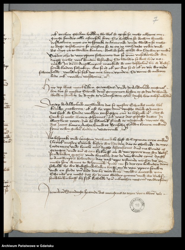 image.from.unit.number "Lubecen(sis) Recessus Antw(er)pie con(sariptus) Anno sup(er) 1491. Hantuuerpie cu(m) Oratorib(us) Regis Angliae 1491"