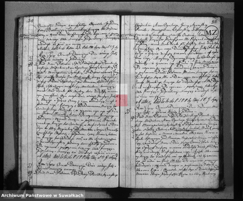 image.from.unit.number "Akta urodzonych gminy seyneńskiej od 1-go maja 1809 r."
