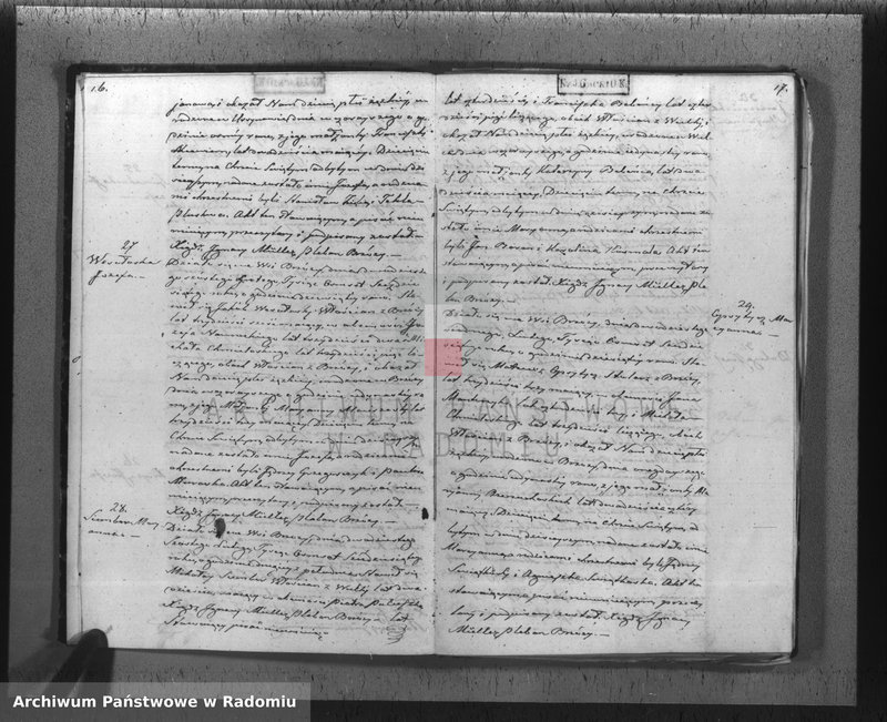 image.from.unit.number "Duplikat akt religijno cywilnych urodzenia, zaślubienia i zeyścia parafii Brzóza na rok 1860"