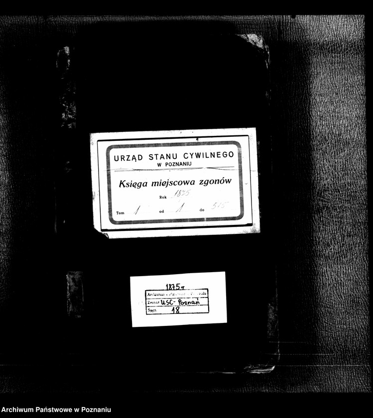 Obraz 2 z jednostki "Księga zgonów"