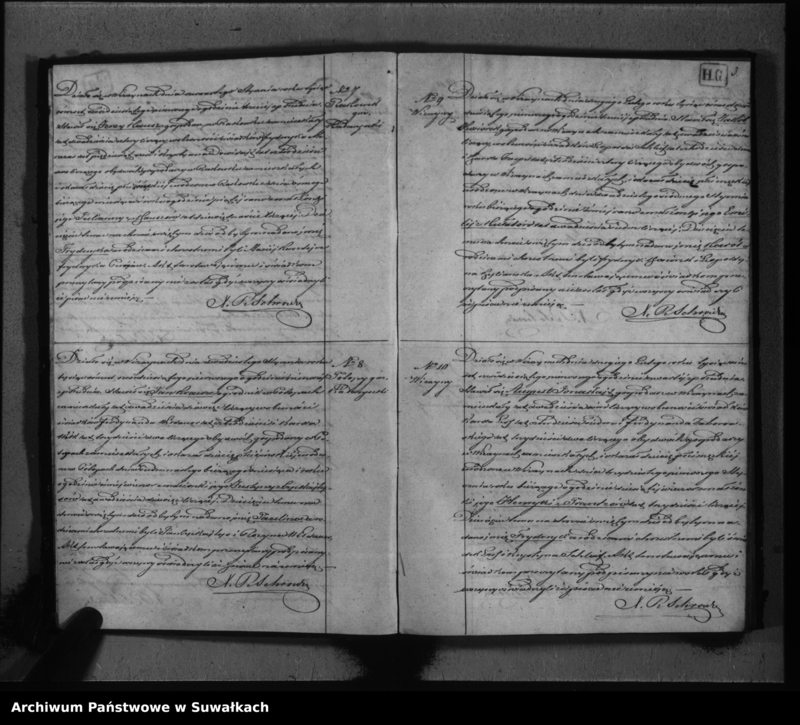 image.from.unit.number "Duplikat Aktów Stanu Cywilnego Parafii Ew. Augsburskiej Wiżajny za rok 1861"