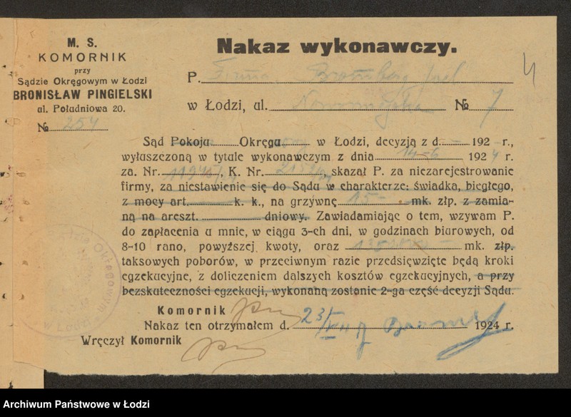 Obraz 6 z jednostki "Joel Bromberg – sprzedaż konferkcji męskiej i damskiej"