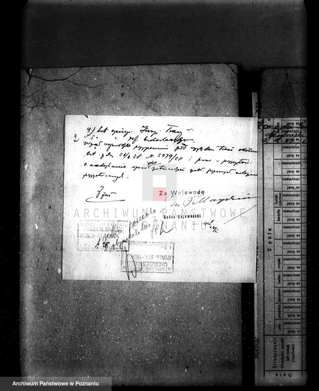 Obraz 6 z jednostki "Zatwierdzenie zakładu przemysłowego /garbarnia/ Demitr Federów - Chodzież"