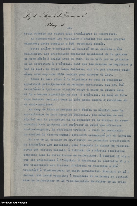 image.from.unit.number "Sprawy repatriacji Polaków, opieki nad Polakami - jeńcami, więźniami i internowanymi zagranicę, m.in. odpis listu W. Grabskiego do G. Clemenceau"