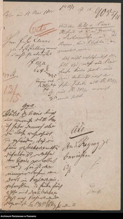 Obraz 6 z jednostki "A. betr. den polnischen Flüchtling General von Suchorzewski"