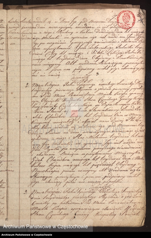 image.from.unit.number "Księga [akt] urodzenia gminy Krzepickiej na rok 1816"