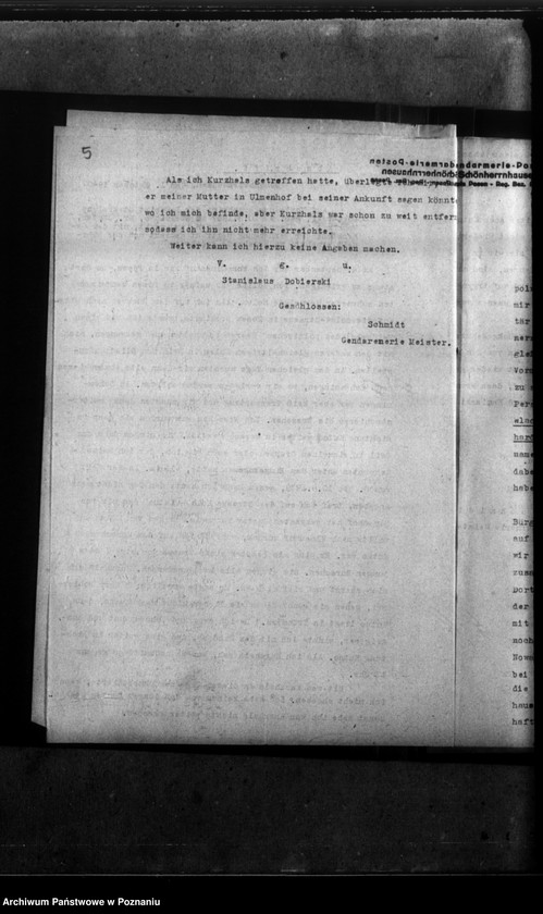 Obraz 9 z jednostki "Gustaw Kurzhals - Ulmenhof, Kreis Posen (Poznań)"