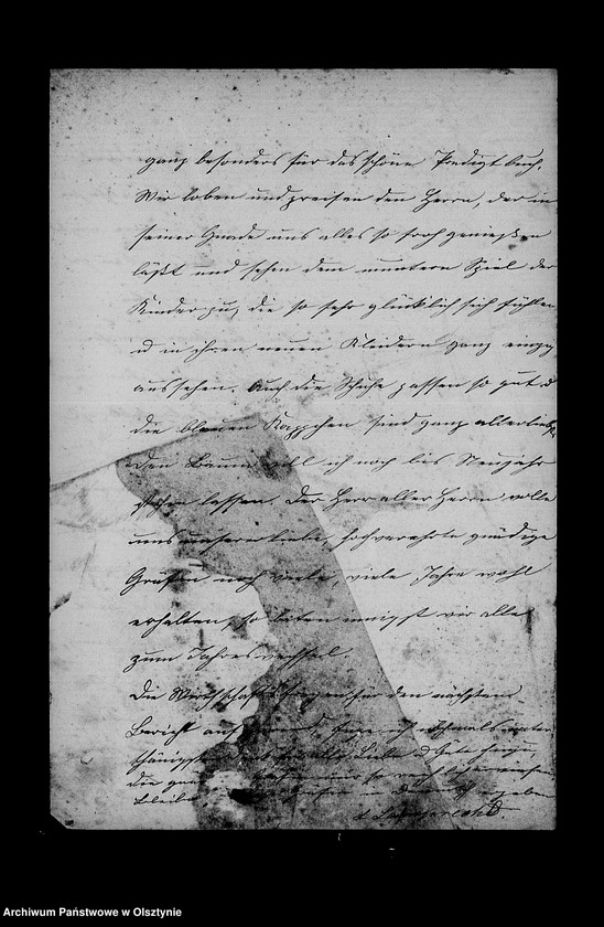 image.from.unit.number "/Monatsberichte der Waisenmutter Louise Lamprecht üer das Mädchenwaisenhaus in der Vorstadt Drengfurth an Anna Gfin Lehndorff geb Gfin Hahn/"