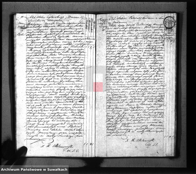 image.from.unit.number "Akta zaślubionych gminy wiżańskiey obwodu seyneńskiego, w województwie augustowskim od dnia 1-go stycznia do dnia ostatniego grudnia 1823 roku"