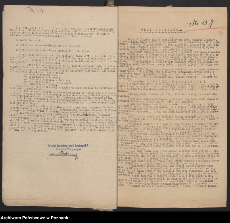 Obraz 19 z jednostki "Zbąszyń, powiat Nowy Tomyśl - komunikaty i zarządzenia Zarządu Ziem Zachodnich i Zarządu Głównego."