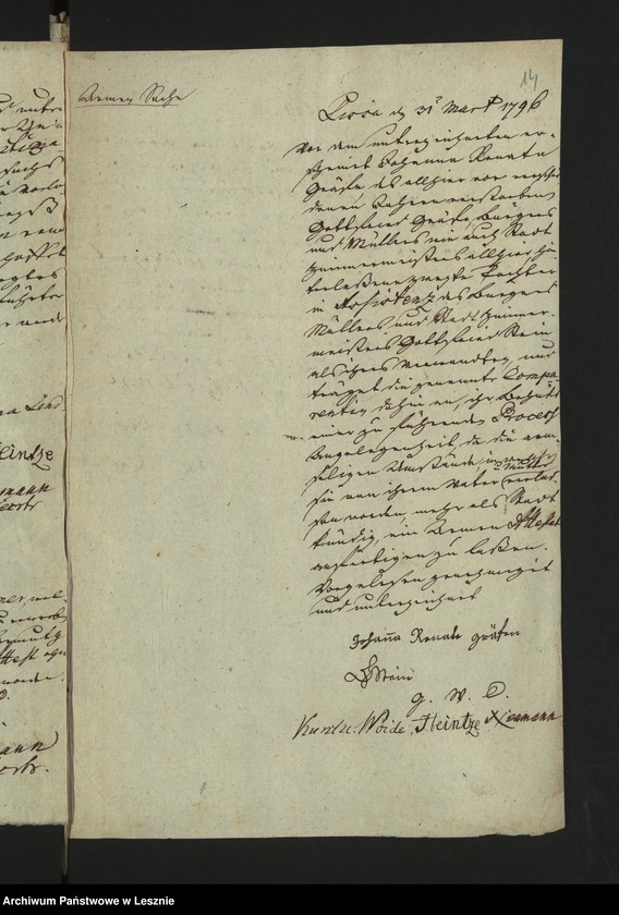 Obraz 16 z jednostki "[Akta miscellanea von Kirchen, Schul, Armen und Kollektensachen]"