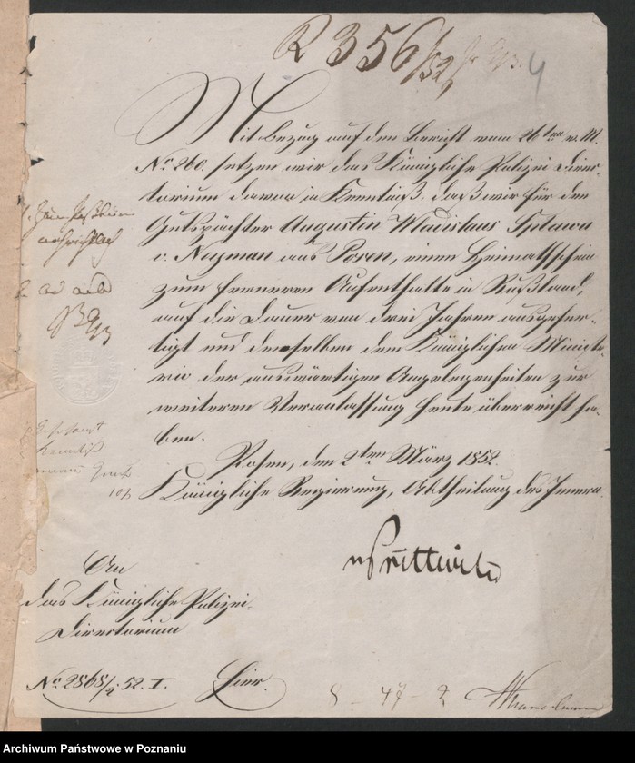 Obraz 7 z jednostki "A. betr. Augustin von Spława - Neyman Gutspächter"