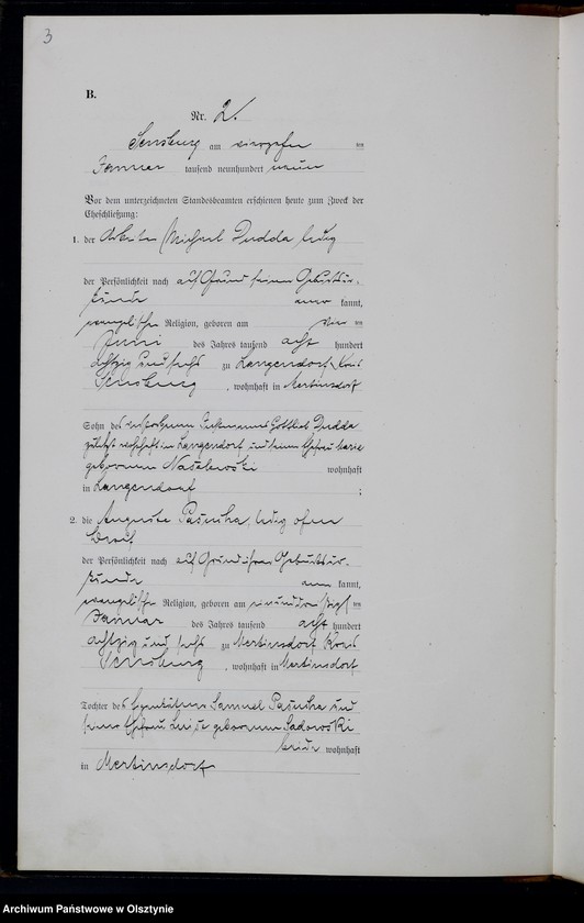 image.from.unit.number "Heiraths-Haupt-Register Nr 1 -58"