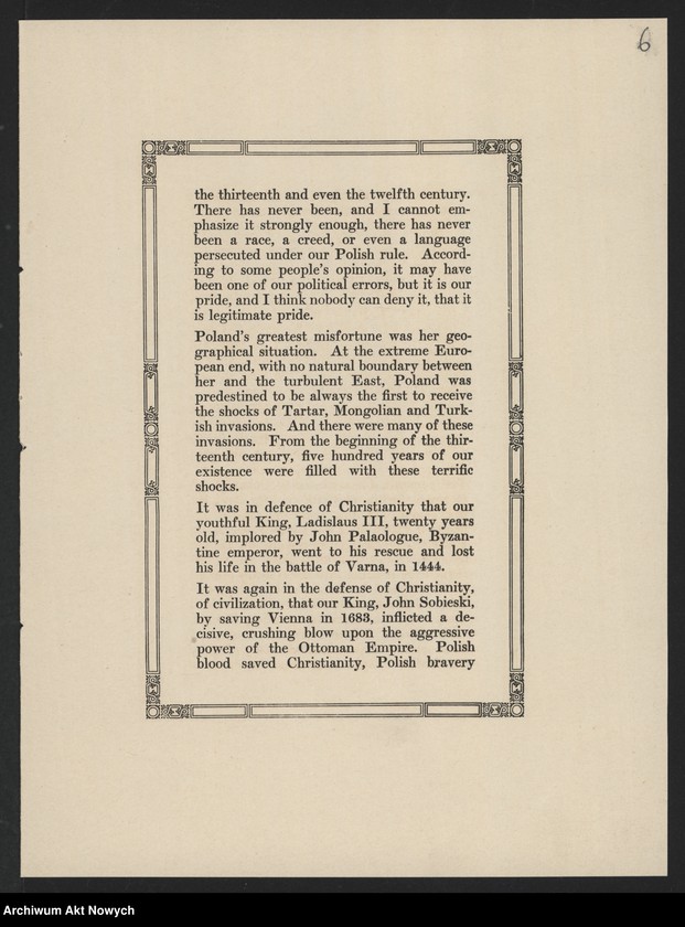image.from.unit.number "Mowy Ignacego Paderewskiego wygłoszone do Amerykanów (druki, maszynopis)"