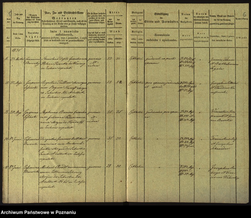 Obraz 6 z jednostki "Księga małżeństw"