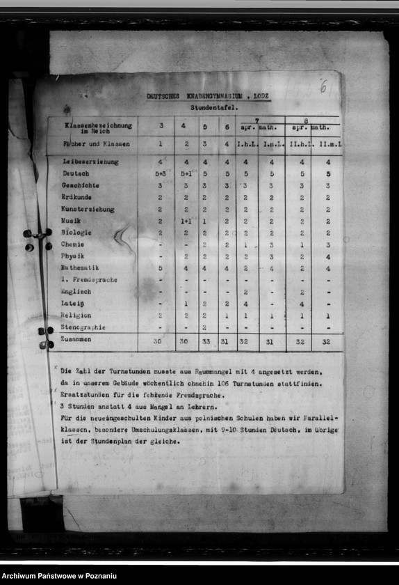 Obraz 11 z jednostki "Staatliche General von Briesen- Schule in Litzmannstadt (Łódź)"