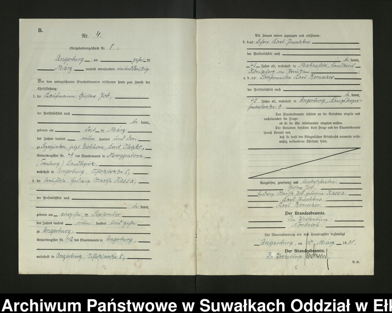 image.from.unit.number "[Heirats - Register (Neben - Register) Standesamt Angerburg einschl. der Bezirke, Gr. Strengeln, Prinowen und Kehlen Kreis Angerburg]"