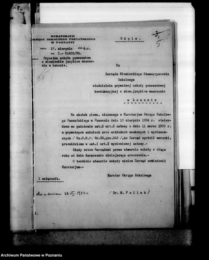 Obraz 9 z jednostki "Prywatna Szkoła Powszechna z niemieckim językiem nauczania- Leszno"