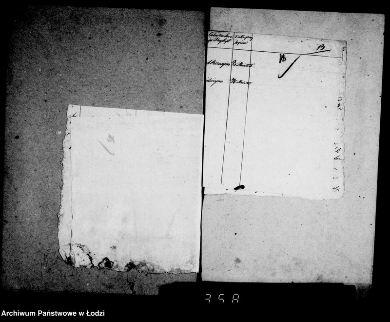 Obraz 18 z jednostki "Akta tyczące się zdawania rapportów o przybywających do miasta tutejszego cudzoziemcach"