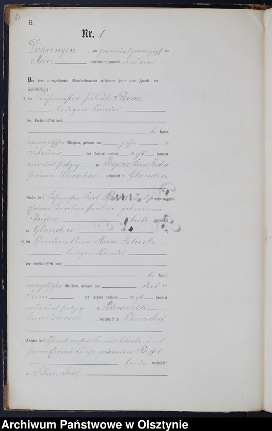 image.from.unit.number "Heiraths-Neben-Register Nr 1 - 22"