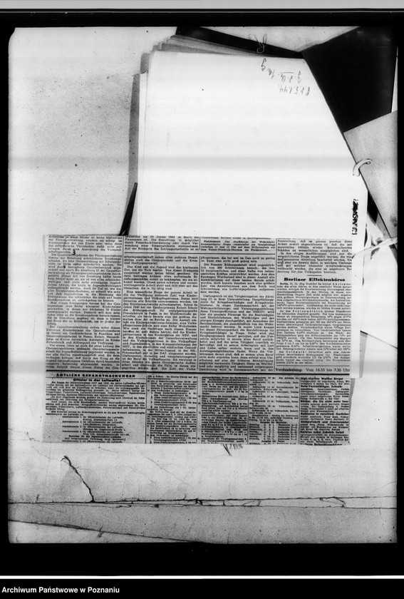 Obraz 7 z jednostki "Aufsätze und Abhandlungen aus Zeitungen und Zeitschriften."