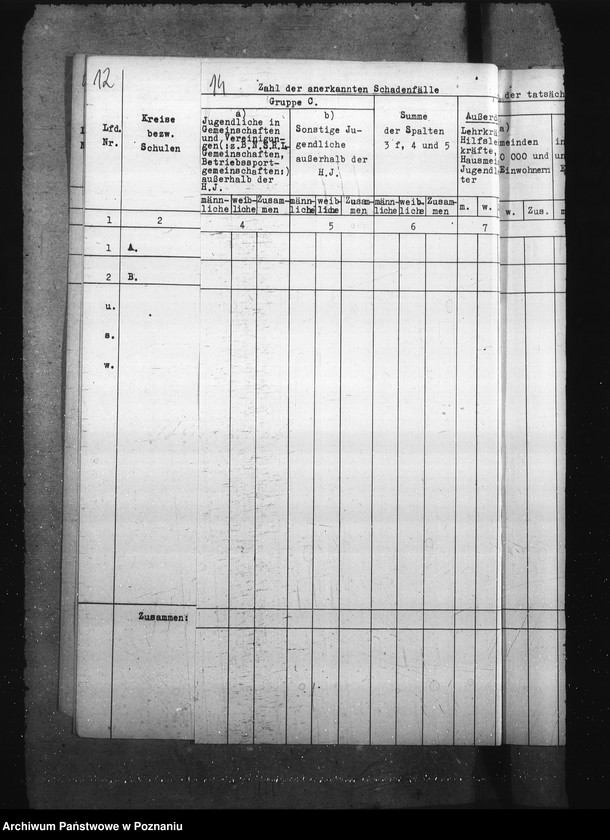 Obraz 18 z jednostki "Unfall- und Haftpflicht- Versicherung in den Schulen. Schülerversicherung. Schulsparen."
