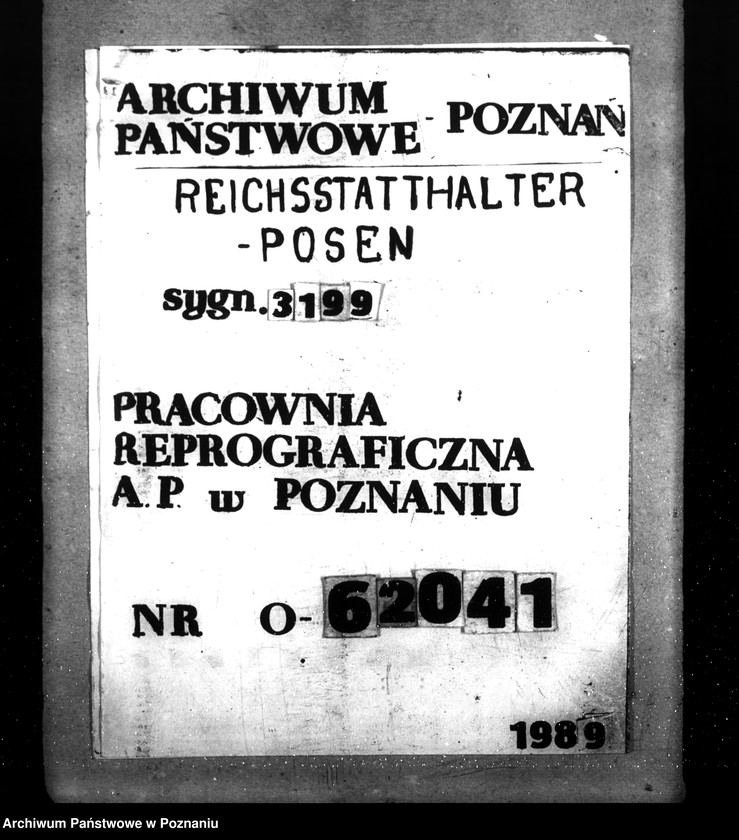 Obraz 1 z jednostki "Przydział materiałów budowlanych na potrzeby komisarza Rzeszy do spraw budowlanych"