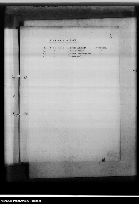 Obraz 6 z jednostki "Feststellung von Verlusten, Wiederherbeischaffung, Ersatzbeschaffung. Gnesen-Stadt [miasto Gniezno]"