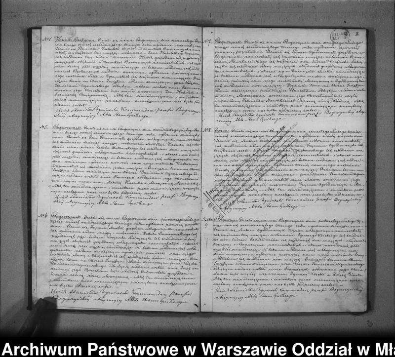 Obraz 4 z jednostki "Księga urodzeń, małżeństw i zgonów"