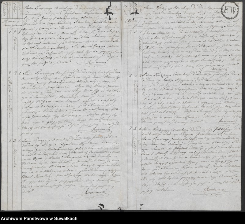 Obraz 5 z jednostki "Akta Zeszłych Gminy Bakałarzewskiey Na rok 1821-wszy"
