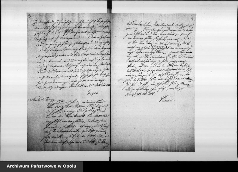 Obraz 7 z jednostki "Acta des Magistrats zu Oppeln von Anstellung der städtischen Baubeamten als des Bauinspectors, Zimmer, Maurermeisters, Aufsehers"