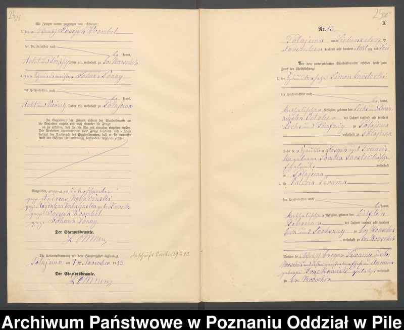Obraz 15 z jednostki "Księga małżeństw"