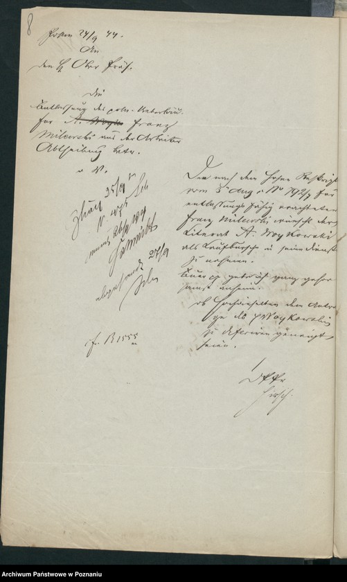 Obraz 11 z jednostki "A. betr. Franz Milewski"