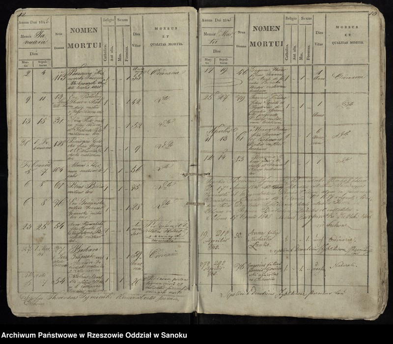 image.from.unit.number "Księga zgonów dla miejscowości Olchowce"