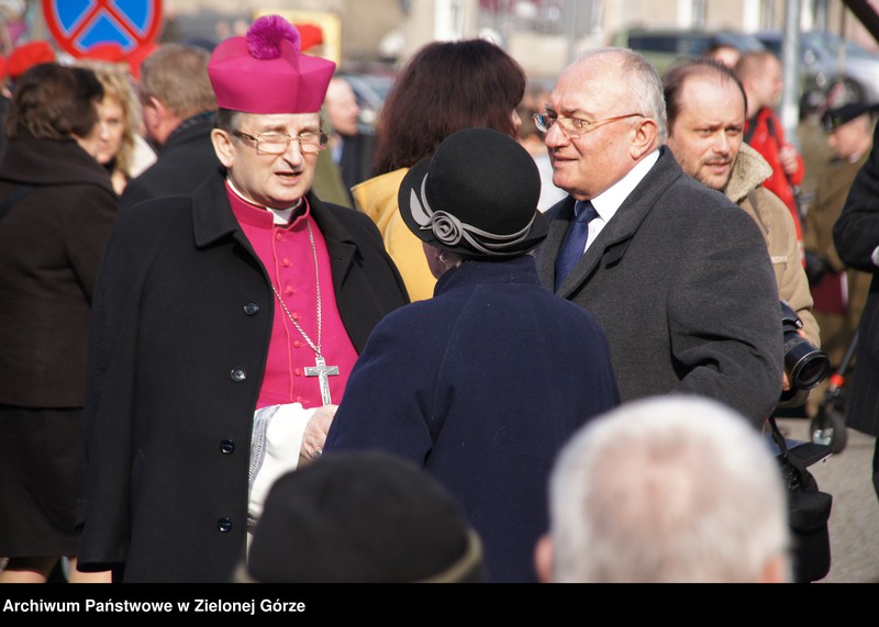 Obraz 16 z jednostki "Odsłonięcia pomnika "Żołnierzy Wyklętych" w Zielonej Górze"