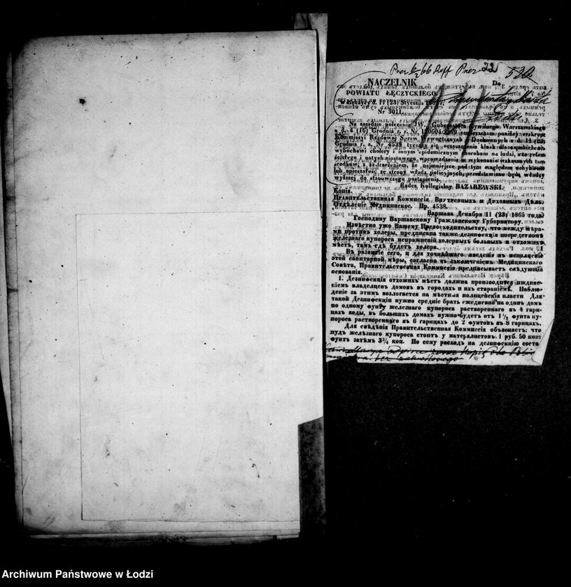 image.from.unit.number "Akta w przedmiocie szpitala cholerycznego"