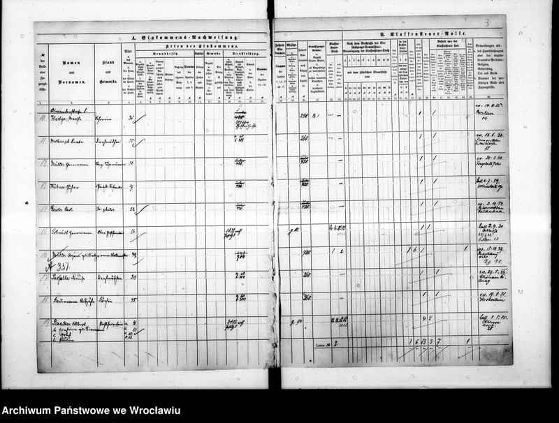 image.from.unit.number "Klassensteuerrolle nebst Eikommens - Nachweisung"