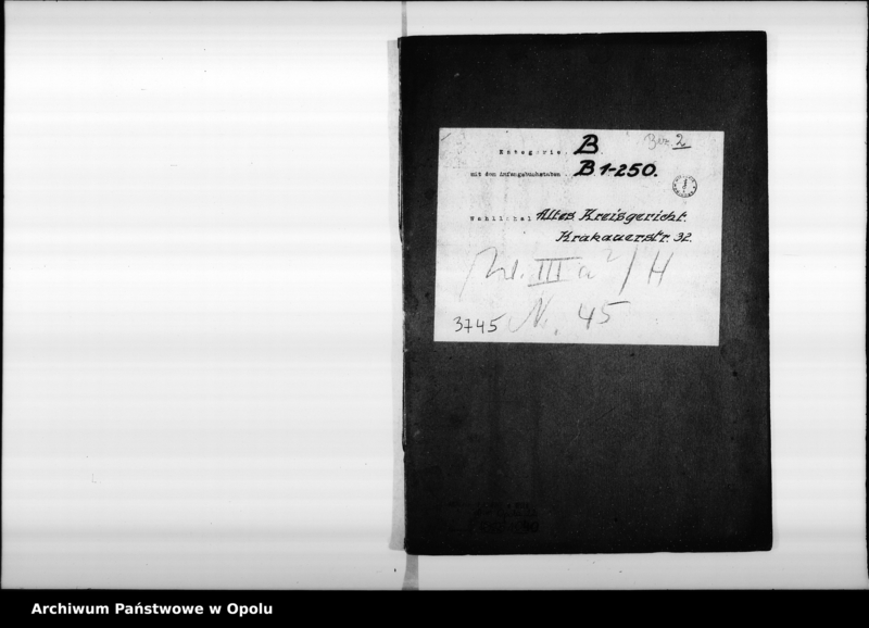 Obraz 4 z jednostki "Wahllokal: Altes Kreisgericht Krakauerstr[asse] 32"