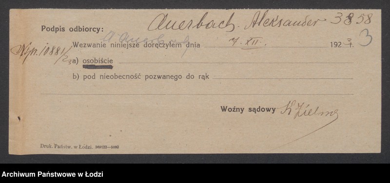 Obraz 5 z jednostki "Aleksander Auerbach – skład materiałów aptecznych"