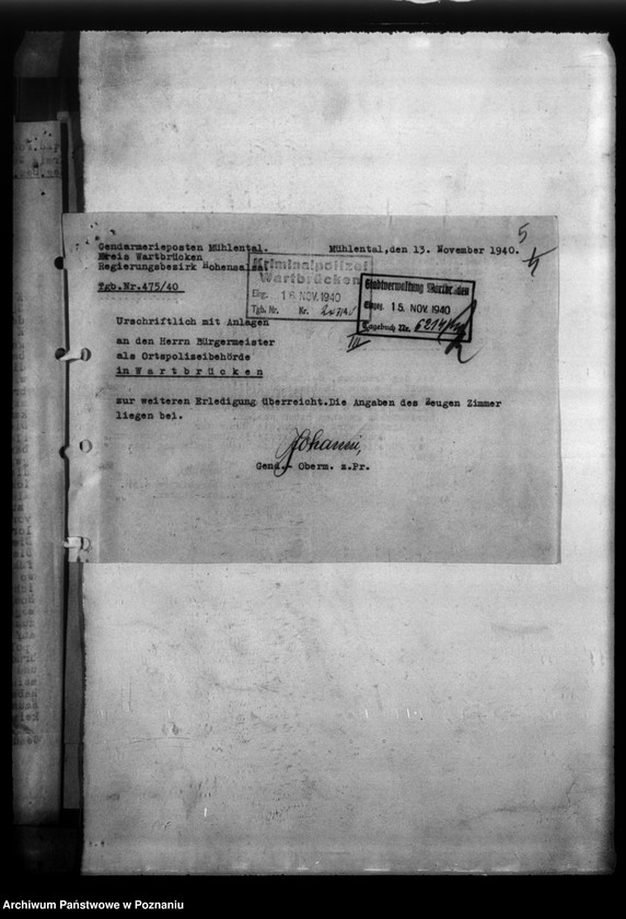 Obraz 9 z jednostki "Julius Kaus aus Mühlental (Izbica), Kreis Warthbrücken (Koło)"