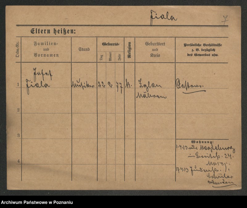 Obraz 9 z jednostki "Fiala - Ficzen (Fitschen)"