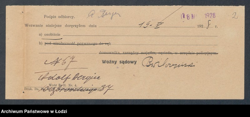 image.from.unit.number "Adolf Berger – sklep kolonialno-spożywczy"