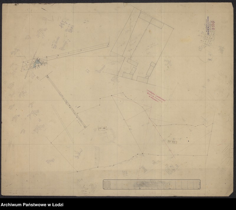 Obraz 2 z jednostki "Plan zemel postupivšich v sobstvennost krest˝jan selenija (pustoš) Uboence (...) gminy Zločev"