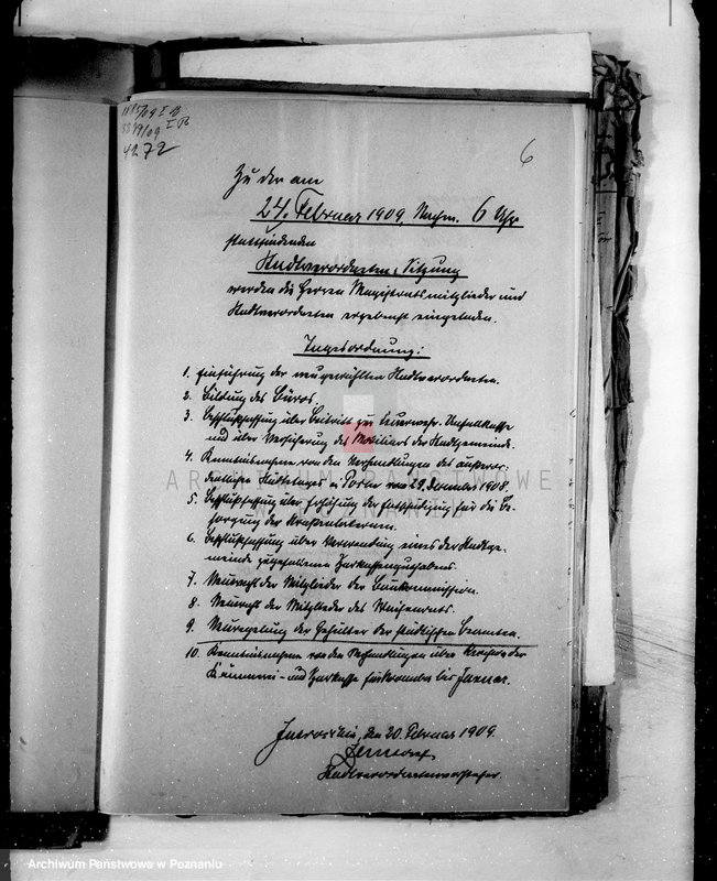 Obraz 10 z jednostki "Anstellung und Versorgung der kommunalbeamten in der stadt Jutroschin"