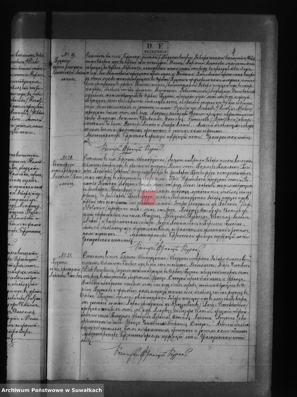 Obraz 11 z jednostki "Księga akt urodzeń, małżeństw, zgonów [parafii rzymsko-katolickiego w Berznikach]"