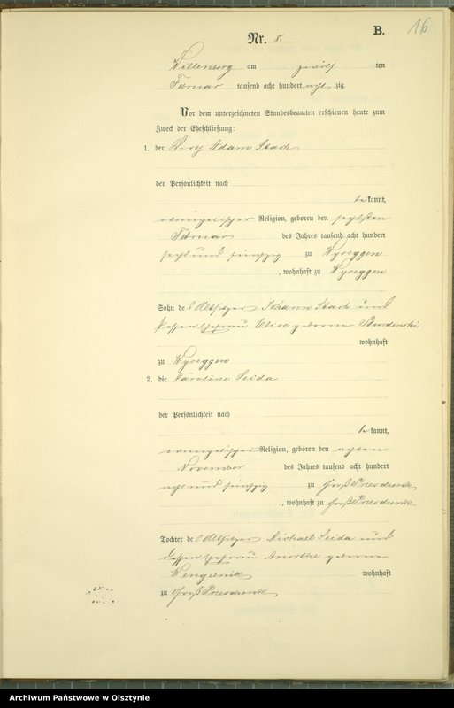 image.from.unit.number "Heiraths-Neben-Register Nr 1 - 51"