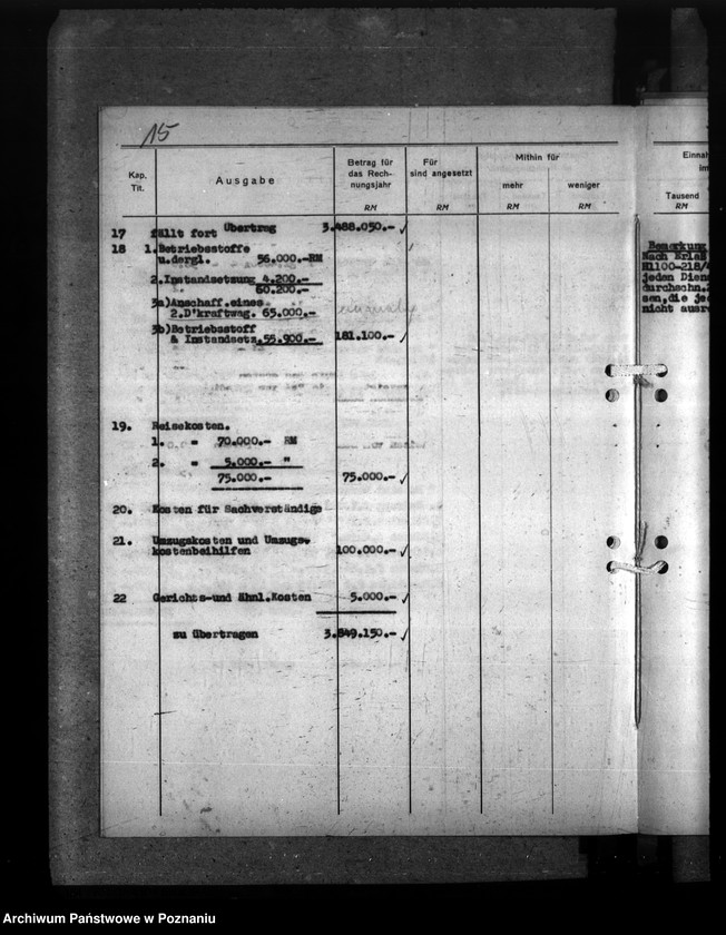 Obraz 19 z jednostki "Finansowanie prac na utrzymanie kanałów i dróg wodnych"