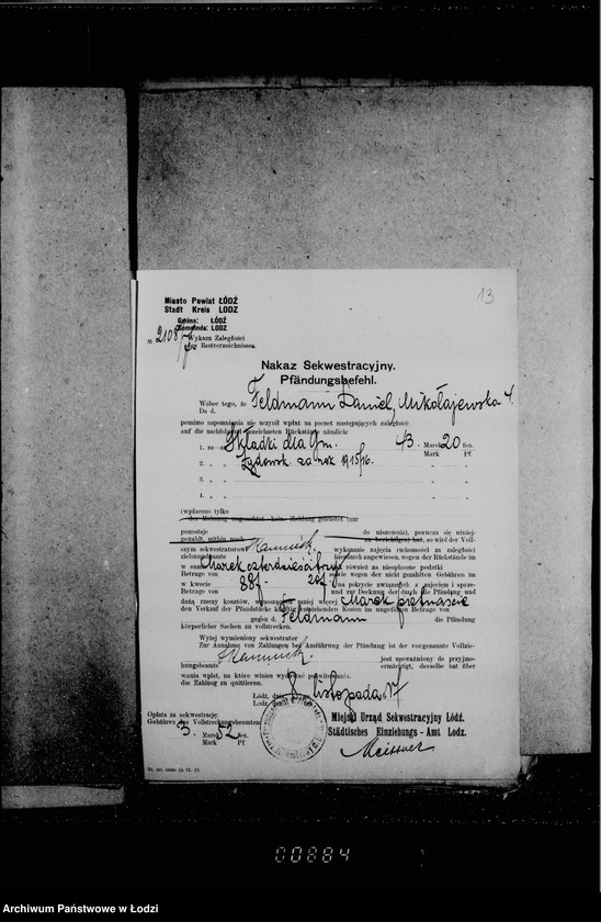 Obraz 17 z jednostki "Rozkład II"