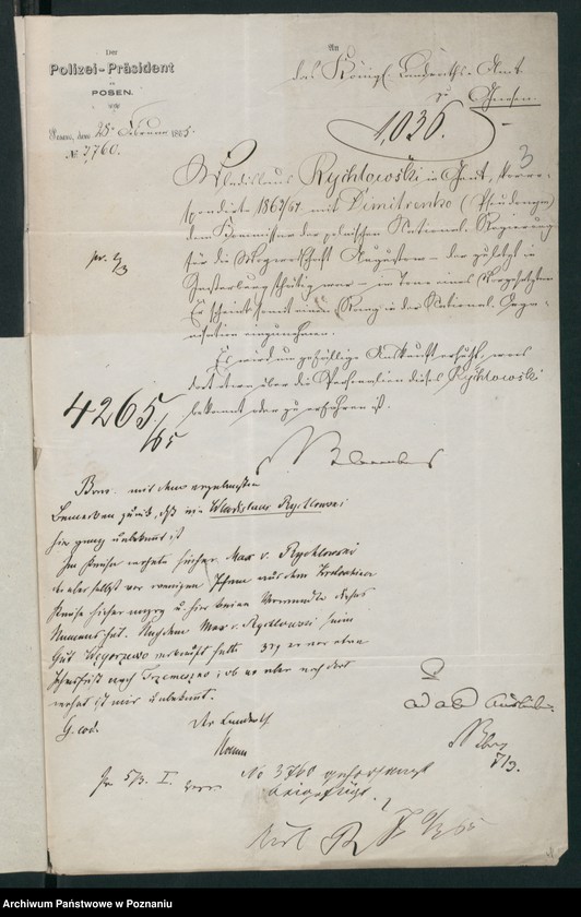 Obraz 7 z jednostki "A. betr. Max und Wladislaus Rychłowski"